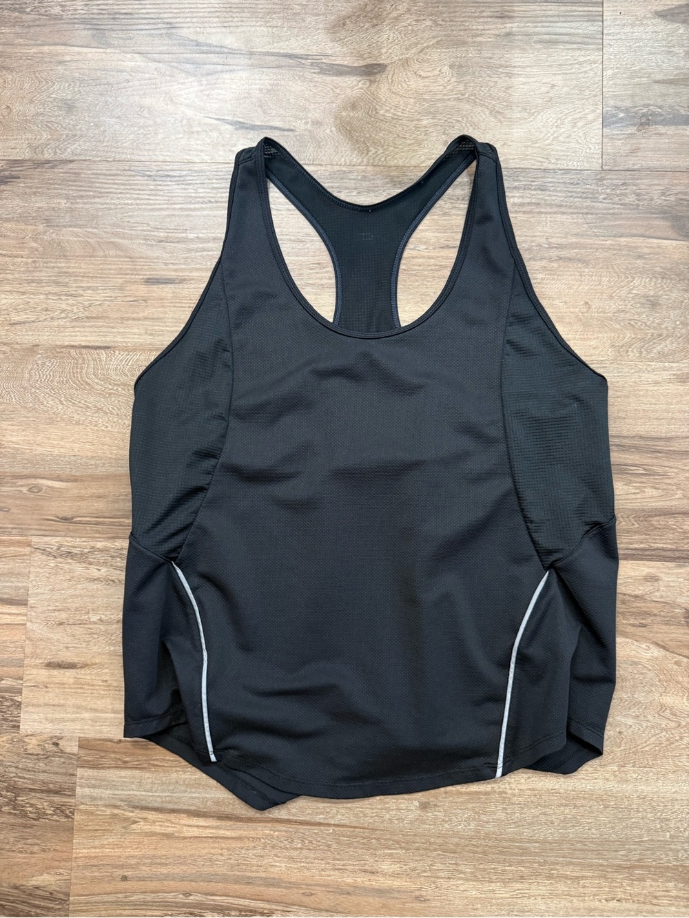 Fabletics Black Racerback Tank Top